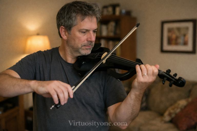 silent electric violin