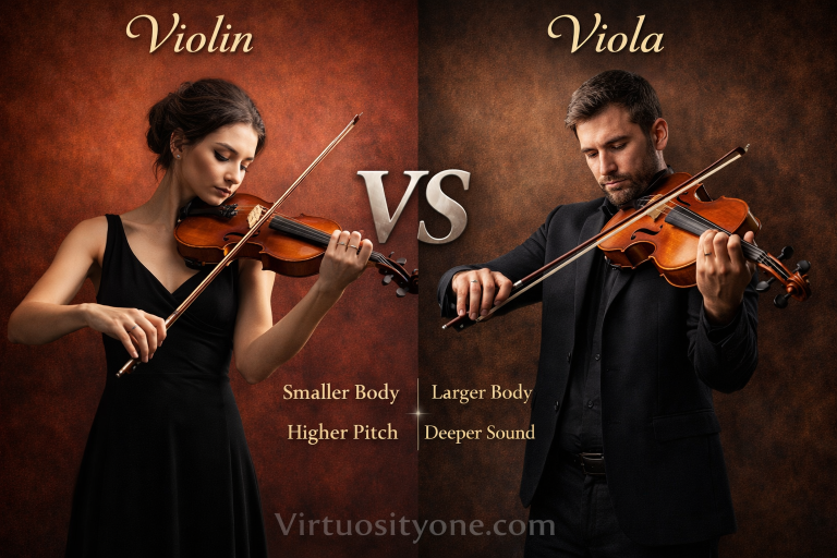 violin vs viola